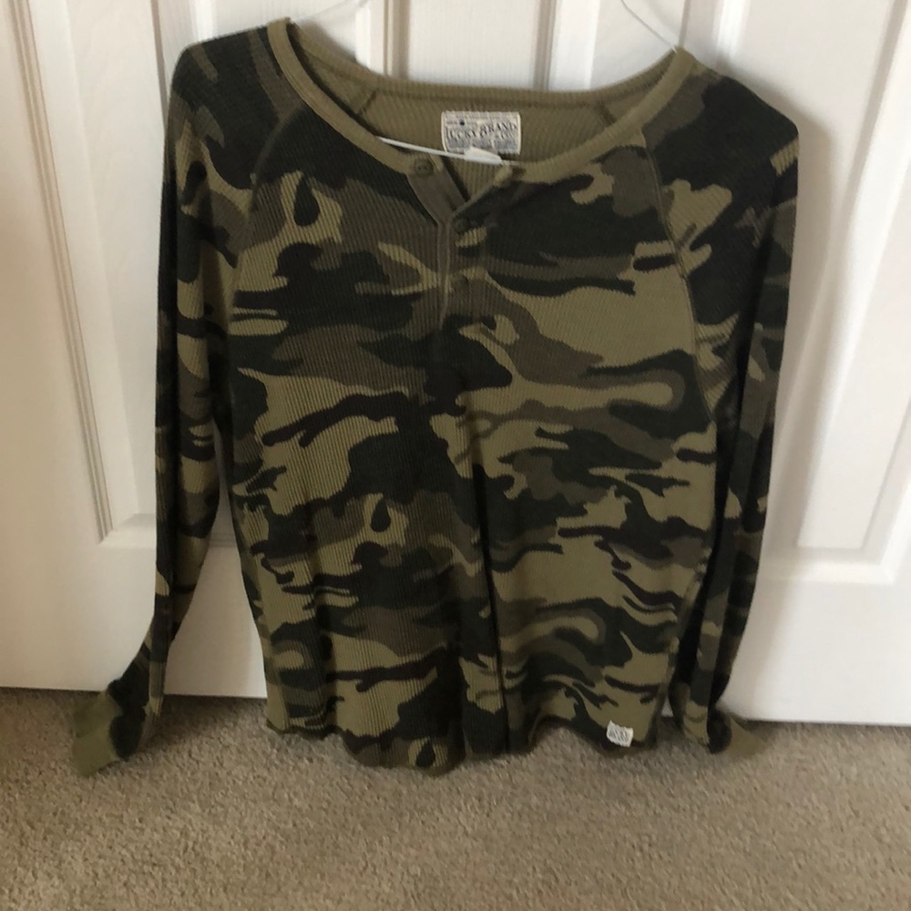 COPY - Lucky Brand camo long sleeve